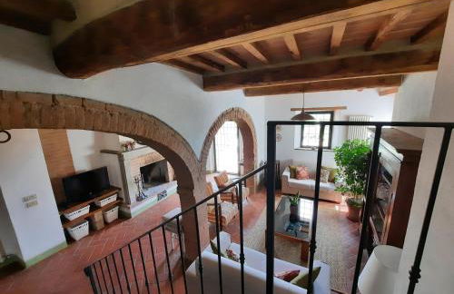 Pasqui Villas La Capanna accogliente casa in paese con vista piscina WiFi - Foto 23