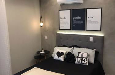 Apto aconchegante vista mar , tv, wifi e ar - Praia São Vicente - Foto 11