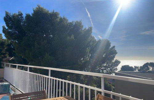 Vue mer incroyable, piscine, tennis et accès plage - 3 chambres - Photo 13