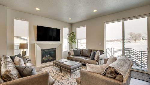 Modern Heber City Getaway Mountain View, Hot Tub! - Foto 2