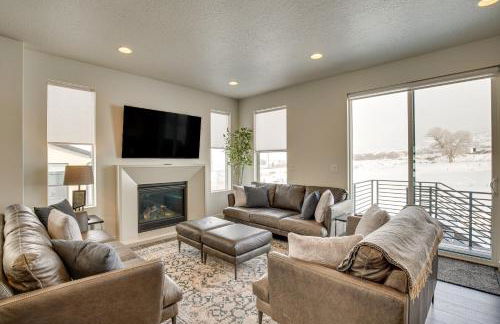 Modern Heber City Getaway Mountain View, Hot Tub! - Foto 2