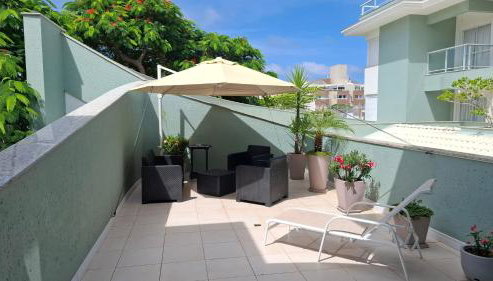 Apê Canto das Gaivotas Ingleses Norte - Foto 5, sunbed