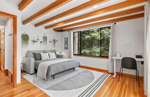 Redwood Oasis - Luxe Santa Cruz Cabin with Hot Tub - Foto 20