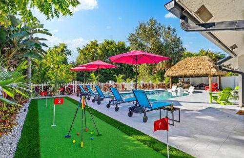 Tiki Hut, Htd Pool, Billiards, Putt-Putt, Canal - Foto 1