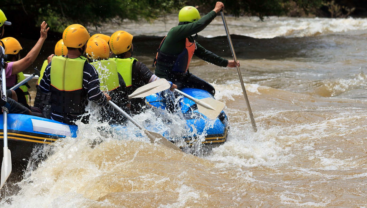 Rafting no rio Jangkok