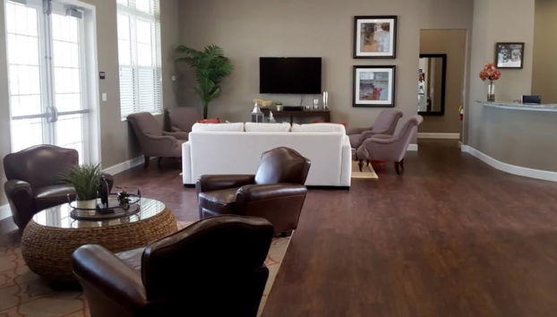 Zona de estar del vestíbulo