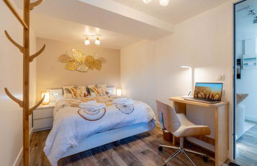 Le Bohème - Spa/Netflix/Wifi Fibre - Séjour Lozère - Foto 16