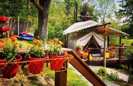 Unique Repurposed Barn near Niles for Glamping in Michigan - Foto 12