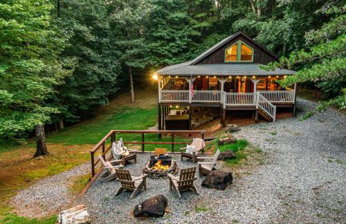 Secluded Cabin Hot Tub and 10 Mi to Blue Ridge - Foto 34