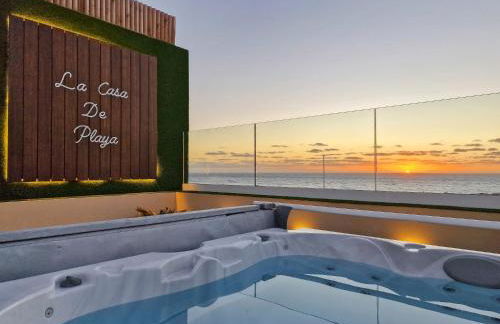 La Casa de Playa - piscina y jacuzzi a 50m del mar - Foto 6
