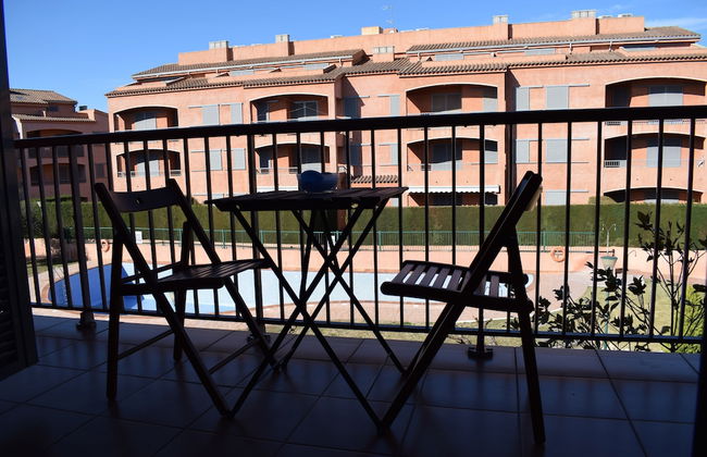 Acogedor Apartamento con Piscina Comunitaria Marina Sant Jordi - Foto 18