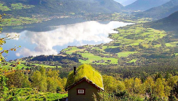 7 Person Holiday Home in Sandane - Foto 4, Habitación