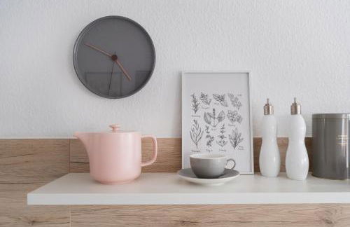 fuldaliebe - Helle Ferienwohnung mit Küche, Parkplatz, WLAN, Self Check-in - Foto 5