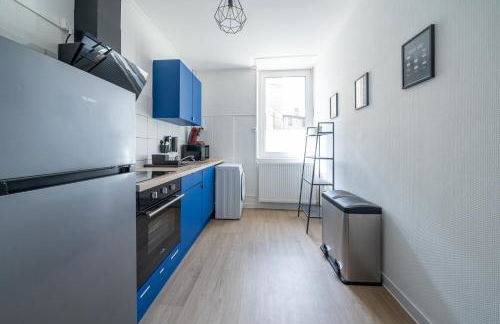 Bleu Océane - Wifi - Gare - 3 lits - Tout équipé - Foto 15