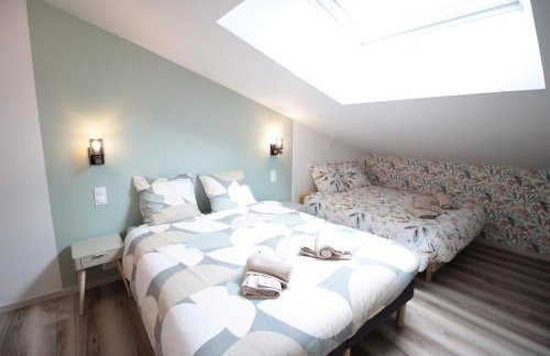 Verdun Centre - Full climatisation - 3 chambres - 7 couchages - 10 personnes - Parking Proche - Terrain 800m2 - Balnéothérapie - Air de jeux extérieurs - TOP CONFORT - Géré par PrestaZen'Services - Photo 42