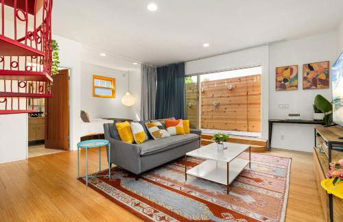 Artsy Venice Beach Canals Studio w/Rooftop & Sauna - Foto 12