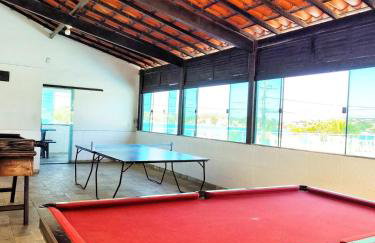 TOP 1 QUARTO com ESTACIONAMENTO em Condomínio com VISTA INCRIVEL - PORTARIA 24h, PISCINA, Sauna e Parquinho Infantil - Apartamento com Ar condicionado, Smart TV, Wi-Fi, Cozinha Completa, NETFLIX, Entre o MAR e a LAGOA, CUSTO BENEFICIO - Foto 8