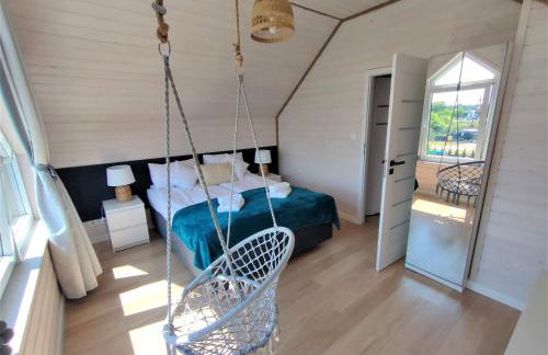 Słońce i Woda Domki Całoroczne, Podgrzewany Basen, Balia z jacuzzi, Klimatyzacja, Bezpłatny Parking - Foto 14