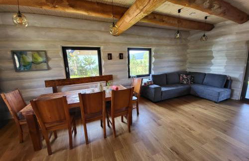 Komfortowy dom z bali koło Zieleńca z widokiem na góry - Foto 17