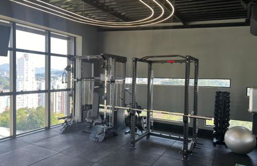 Loft de Luxo "Novo" no Coração de Blumenau a 10min a Pé da Vila Germânica - Foto 4