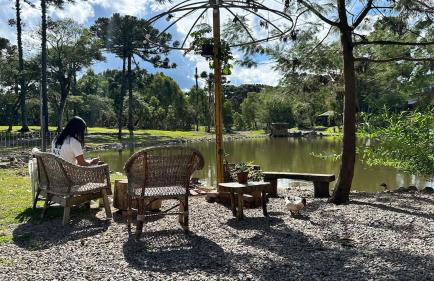 Refúgio em gramado com vista - Foto 23