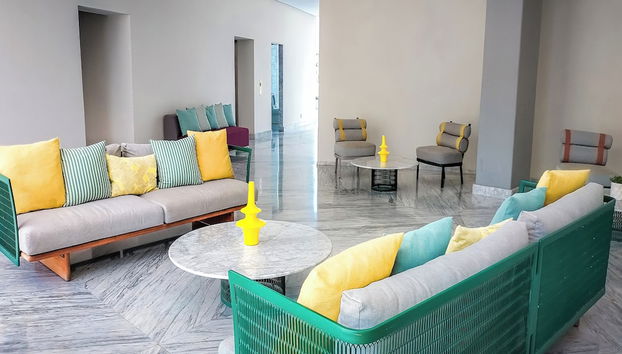 Sala de estar do lobby