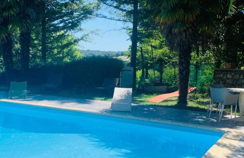 Gîte Le Bellevue avec piscine privative - climatisation - Foto 16