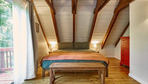 Red A Frame Shenandoah Escape Fire Pit BBQ - Foto 2