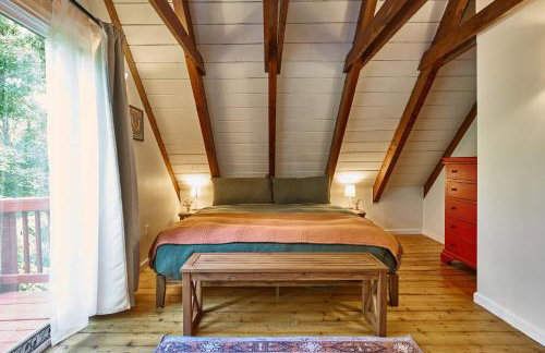 Red A Frame Shenandoah Escape Fire Pit BBQ - Foto 2