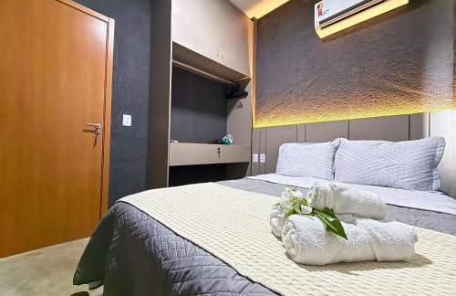 MHV Milagres - Studio Guadalupe 05, quarto e sala privativo a poucos metros da Praia do Marceneiro - Foto 51