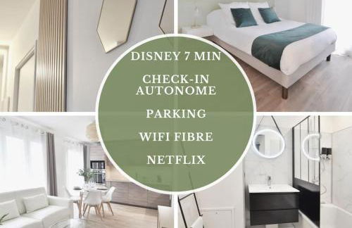 L'Olivier Centre ville Parking Disneyland 4 personnes et 1 bébé - Foto 1