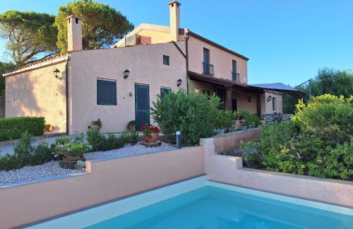 Ai Demani, Pollina Villa con piscina - Foto 1