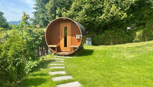 Ferienhaus Bergliebe mit Bergblick und Sauna - Foto 5