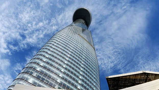 Vistas Saigon Skydeck desde el suelo