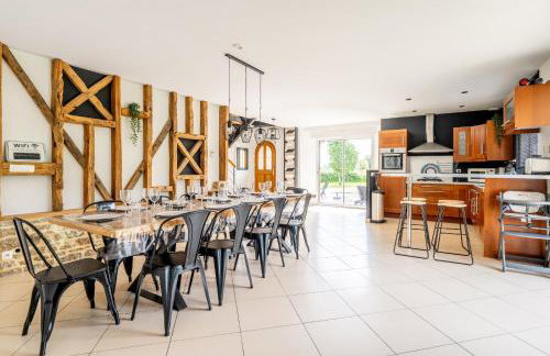 Gite Ti Coz piscine intérieure - Foto 12