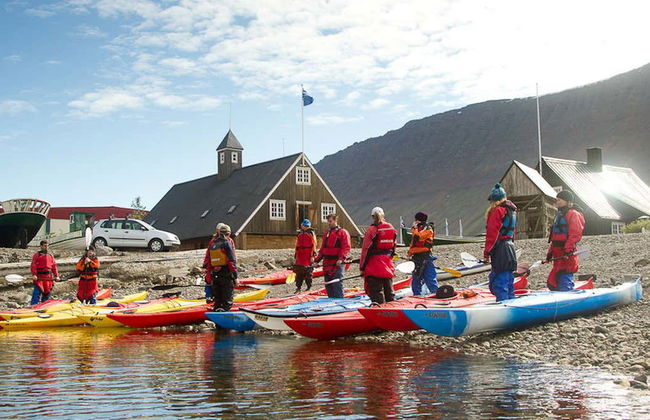 Tour de caiaque pela baía de Isafjordur - Foto 6