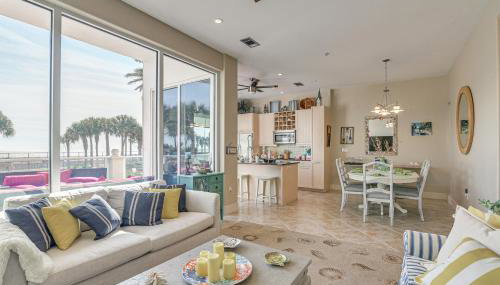 Steps to Sea and Sand! Gulf-View Galveston Getaway - Foto 5