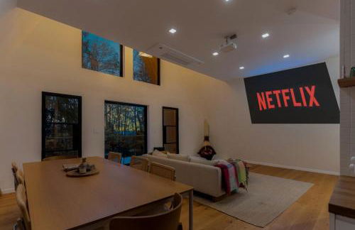 Modern A-Frame Catskills Hot Tub & Fireplace - Foto 51