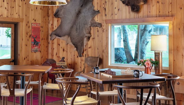 Sala de estar do lobby