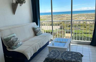 Port Leucate : superbe appartement pleine vue mer - Foto 2