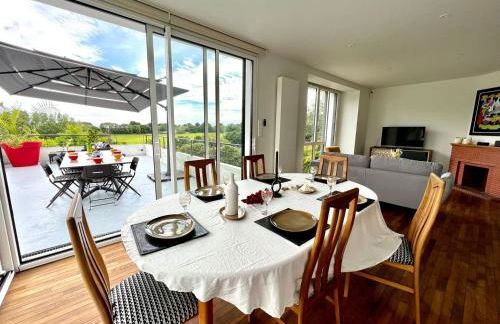 La Villa Océane, Elegante, Plages, GR34, 2-8 pers - Foto 8