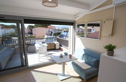 Spacieux Studio 3pers vue marina a St Cyprien - Foto 13