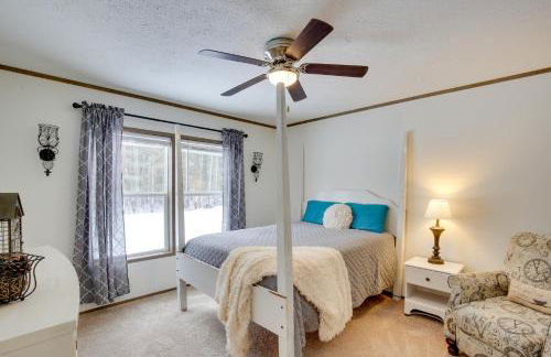 Stylish Chetek Hideaway with Lake and Dock Access! - Foto 15