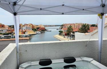 Nautica bulles jacuzzi privatif vue lac marin - Foto 41