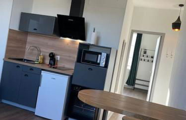 T2 4 pers face gare SNCF Appart Hotel le Cygne 3 - Foto 6