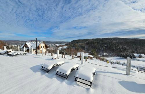 Stodoły w Bieszczadzie domy z basenem i widokiem na góry - Photo 15
