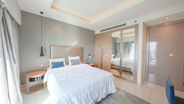 Yogi - Amazing 2BR Apt With Burj Khalifa Views - Foto 3, Habitación