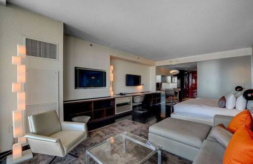 Strip View Luxury Studio No Resort Fee Palms Place - Foto 30