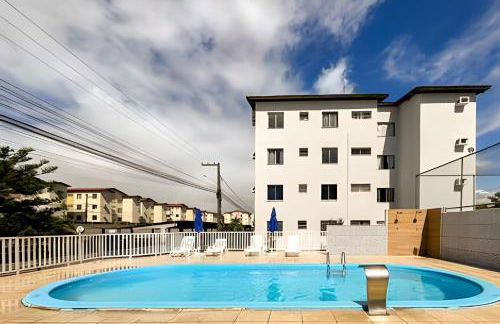 Apto com AR, 3/4 em condomínio com piscina e lazer - Foto 21