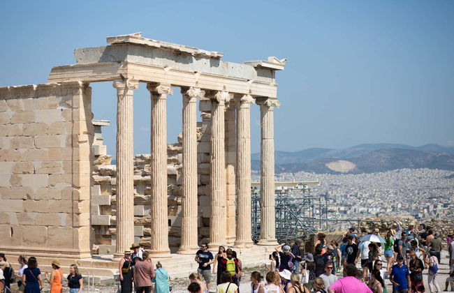 Ingresso da Acrópole e seu museu - Foto 6